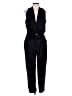 Unbranded 100% Polyester Solid Black Jumpsuit Size L - photo 1