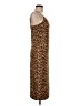 Kate Kasin Animal Print Brown Cocktail Dress Size M - photo 4