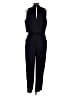 Unbranded 100% Polyester Solid Black Jumpsuit Size L - photo 2