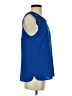Brixon Ivy Blue Sleeveless Blouse Size S - photo 4