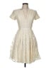 BCBGMAXAZRIA Ivory Cocktail Dress Size 6 - photo 1