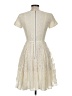 BCBGMAXAZRIA Ivory Cocktail Dress Size 6 - photo 2