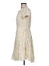 BCBGMAXAZRIA Ivory Cocktail Dress Size 6 - photo 5