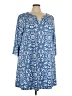Ruby Rd. Paisley Blue Casual Dress Size 3X - photo 1