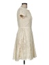BCBGMAXAZRIA Ivory Cocktail Dress Size 6 - photo 4