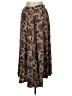 Pendleton 100% Rayon Paisley Brown Casual Skirt Size 14 - photo 2