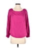 Floreat 100% Polyester Pink 3/4 Sleeve Top Size 4 (petite) - photo 1