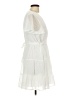 Shein 100% Polyester White Casual Dress Size L - photo 4