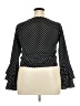 Unbranded Polka Dots Black Long Sleeve Blouse Size XXL (estimated) - photo 2
