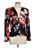 Tahari by ASL Floral Black Blazer Size 10 - photo 1