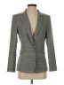 Tahari by ASL Plaid Gray Blazer Size 4 - photo 1