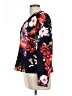 Tahari by ASL Floral Black Blazer Size 10 - photo 5