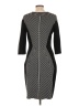 Assorted Brands Houndstooth Gray Cocktail Dress Size L - photo 2