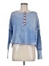 Sundance 100% Cotton Blue Pullover Sweater Size M (petite) - photo 1
