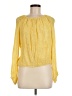 Parker Yellow Long Sleeve Blouse Size M - photo 1
