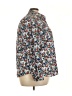 Lands' End 100% Baumwolle Floral Blue Long Sleeve Button-Down Shirt Size 22W - photo 4
