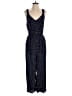 Ann Taylor LOFT Polka Dots Blue Jumpsuit Size 4 - photo 1