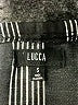 LUCCA 100% Polyester Stripes Black Romper Size S - photo 4