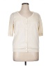 Talbots Ivory Short Sleeve Top Size XL - photo 1