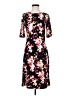 Apt. 9 Floral Black Cocktail Dress Size S - photo 1