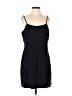 A New Day 100% Polyester Solid Black Casual Dress Size M - photo 1