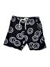 Sovereign Code 100% Cotton Print Black Board Shorts Size 10 - photo 1
