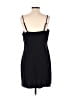 A New Day 100% Polyester Solid Black Casual Dress Size M - photo 2