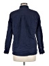 Gloria Vanderbilt 100% Cotton Blue Long Sleeve Button-Down Shirt Size Med Petite - photo 2