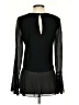 Theory Black Long Sleeve Blouse Size S - photo 2