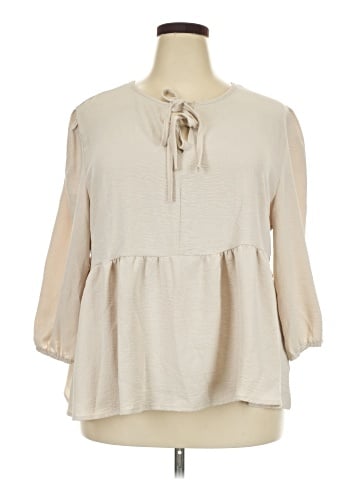 Unbranded 3/4 Sleeve Blouse (view 1)