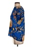 Whistles 100% Polyester Blue Short Sleeve Blouse Size S - photo 5