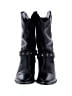 Code West 100% Leather Black Boots Size 8 1/2 - photo 2