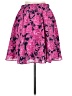 Maison Jules 100% Polyester Paisley Pink Casual Skirt Size M - photo 2