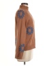 Unbranded Floral Brown Turtleneck Sweater Size M - photo 4