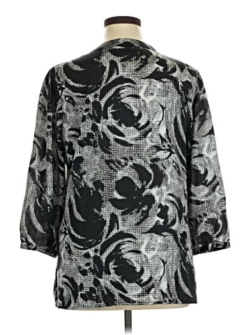 Fashion Bug 3/4 Sleeve Blouse (view 2)
