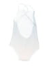 Unbranded Chevron-herringbone White One Piece Swimsuit Size 3 - photo 2