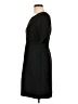 Ellen Tracy 100% Polyester Solid Black Casual Dress Size 6 - photo 5