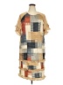 Unbranded Plaid Tan Casual Dress Size XXL - photo 1