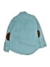 Crewcuts 100% Cotton Solid Teal Long Sleeve Button-Down Shirt Size 6 - photo 2