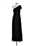 Lulus Solid Black Casual Dress Size M - photo 1