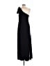 Lulus Solid Black Casual Dress Size M - photo 2