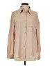 It Tan Long Sleeve Blouse Size S - photo 1