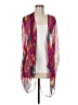 Rampage 100% Polyester Pink Kimono One size - photo 1