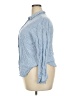 A New Day 100% Rayon Blue Long Sleeve Button-Down Shirt Size XXL - photo 5
