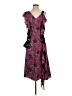 Prabal Gurung 100% Polyester Paisley Purple Cocktail Dress Size 2 - photo 1