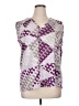 Emilio Pucci Purple Sleeveless Blouse Size XL - photo 1