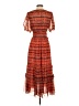 Ulla Johnson 100% Silk Orange Cocktail Dress Size 4 - photo 2
