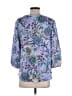 Unbranded Blue 3/4 Sleeve T-Shirt Size M (petite) - photo 2
