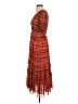 Ulla Johnson 100% Silk Orange Cocktail Dress Size 4 - photo 5