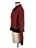 525 America 100% Cotton Stripes Orange Pullover Sweater Size M - photo 5